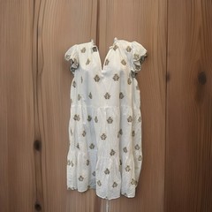 Belle Isle by Torrid White Beige Embroidered A-Line Dress 1