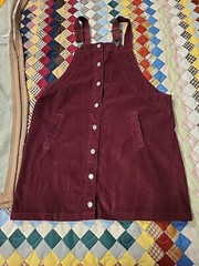 Celebrity Pink Size large Maroone Corduroy Overall Style Top Romper