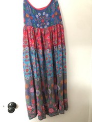 Natural Life Floral Boho Dress Size Small Spaghetti Strap Beautiful Design