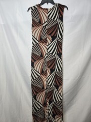 Connected Apparel Geometric Multicolor Dress 12