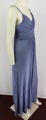 Lyss Loo Wanderlust Sweetheart Shift Spaghetti Strap Maxi Dress – Blue