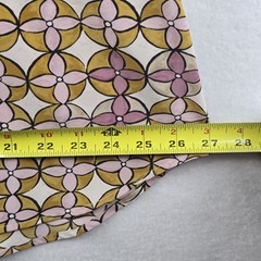 $120 Tilley Tech SLK Tank Dress XL Pink Mosaic UPF 50+ Back Vent Zip Pockets NEW