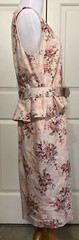 NWT Antonio Melani size 10 pink beige green sleeveless belted dress $179