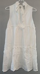 Tuckernuck Pomander Place Lightweight Gauze Morgan Dress In White – Size XS