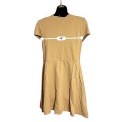 ZARA Boho Embroidered Spring Summer Wrap Dress Small Folk Floral Mini V-Neck