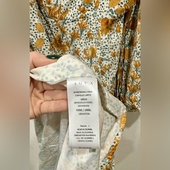 Agua Bendita Vida Capullo Floral Maxi Dress L NWT $1100