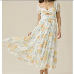 NEW Altar’d State Floral Maxi Dress Size Large NWT