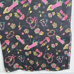 Whimsical Reversible Semi-Sheer Shift Dress Casual Lightweight Unbranded Est Med