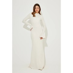 Odd Muse The Ultimate Muse Knitted Long Bell Sleeve Luxury Minimalist Maxi XL
