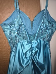 Blue Ball Gown