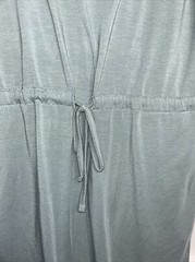 Columbia Dress Easy Does It Sleeveless Size M Drawstring Waist Green