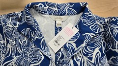 Lilly Pulitzer Floral Rosie Shift Mini Dress Starlight Navy NEW Size Small