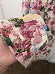 A New Day Floral V-Neck Flutter Short Sleeve Belted A-Line Midi Dress 16