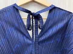 PLEATS PLEASE Issey Miyake Tunic Size 3 Blue