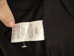 NWT KUT FROM THE KLOTH Sutton black DRESS button tab sleeves sz 6