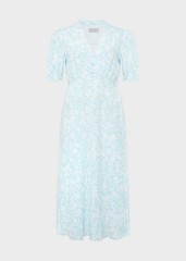 New Hobbs Helen viscose dress, size UK 18 , RRP £ 149