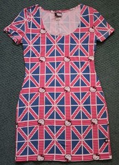 Sanrio Hello Kitty Dress Union Jack Large