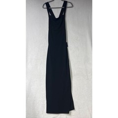 Lulus Glamorous Dedication Black Sleeveless Column Maxi Dress Size L NWT Formal