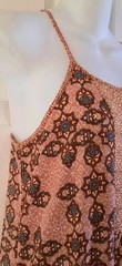Xhilaration Adjustable Strap Lightweight Gauzy Hippie Boho Maxi Dress size Small