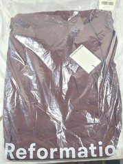 Reformation Women&rsquo;s Georgette Rayon Camella Maxi Dress – Mahogany – Sz 4 – $348
