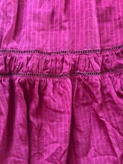 Mila Mae Women&rsquo;s Tiered Long Sleeve Maxi Dress Cranberry/Red Size XS New W/ Tags