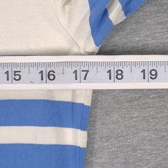 Lilly Pulitzer Dress Womens Medium Blue Striped 3/4 Bell Sleeve Shift Nautical