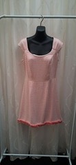 REVIEW: Retro Y2K 2000s Pink Tweed Style Round Neck Mini Dress AU 10