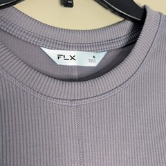 FLX Womens Small Ribbed Midi Bodycon Tank Dress Mauve NWT Soft Stretch Casual