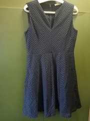 Women Tory Burch Dress Black Polyester L