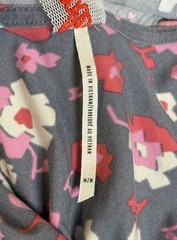 Free People Floral Criss Cross Halter Neck Swing A-line Dress Woman’s M Comfort