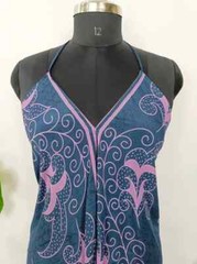 10 Pcs Boho Recycled Silk Magic Summer Maxi Dress Beach Cover Wear Dress