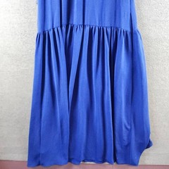 Karl Lagerfeld Paris Belted Puff-Sleeve Midi Shirtdress Women&rsquo;s 4 Royal Blue
