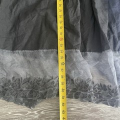 FLAWED* EKA Linen Wool Cotton Silk Black Dress Med Handmade in India Lagenlook
