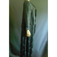 Current/Elliott Blue Wayfarer Stripe Cotton Hemp Distressed Muscle Tee Dress 1