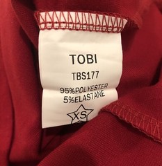 NWT TOBI Old Money Quiet Luxury Mob Wife Glam Open Back Coast Preppy Size XS