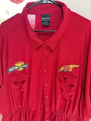 Disney Pixar Cars Lightning McQueen Women’s Dress Size 4 Red Torrid