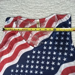 Shoreline American Flag Sundress Women’s Size 3XL Stars & Stripes