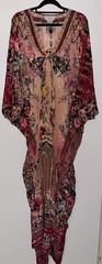 Camilla La Belle Split Sleeve Kaftan With Hardware One Size EUC