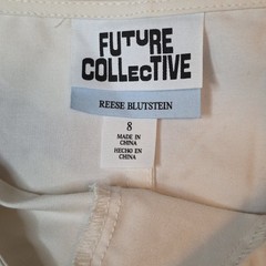 Future Collective™ Reese Blutstein Size 8 Women&rsquo;s Belt Buckle Pleated Midi Dress
