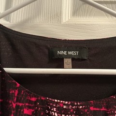 Nine West colored Dolman Sleeve Sheath Dress .