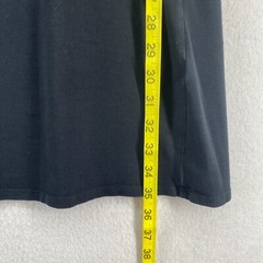 EILEEN FISHER Dress XS Organic Cotton Stretch Jersey Elbow Sleeve Black USA