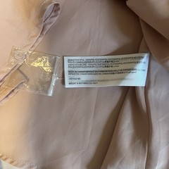 KEEPSAKE the Label Nude Blush Strapless Dress Travel Wedding Formal Size S