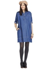 Hatch Maternity Women’s THE LIZZIE DRESS Denim Size 1 (S/4-6) NEW