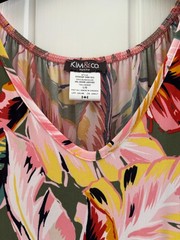KIM & CO LADY&rsquo;S DESIGNER JUMPSUIT PETITE SIZE LARGE