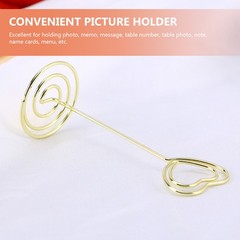 20Pcs Golden Multi-Function Message Clips Reusable Household Picture Holder