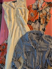 Mlle Gabrielle Dresses sz S,M,L (lot of 3)