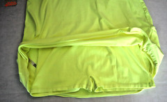 Free People Movement OB1895397 Women Sz L Sour Citrus Yellow Hot Shot Mini Dress