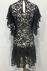 Black Milk Black Lace Frill Dress (belt Not Included)
