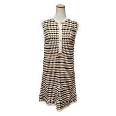 Eres Inédite Multicolor Openwork Crochet Mini Dress FR40 / US8 Cotton Viscose