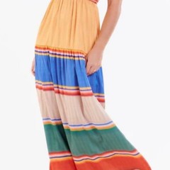 Dear John Kelly Strap Tank Dress in Getaway Stripes Size S